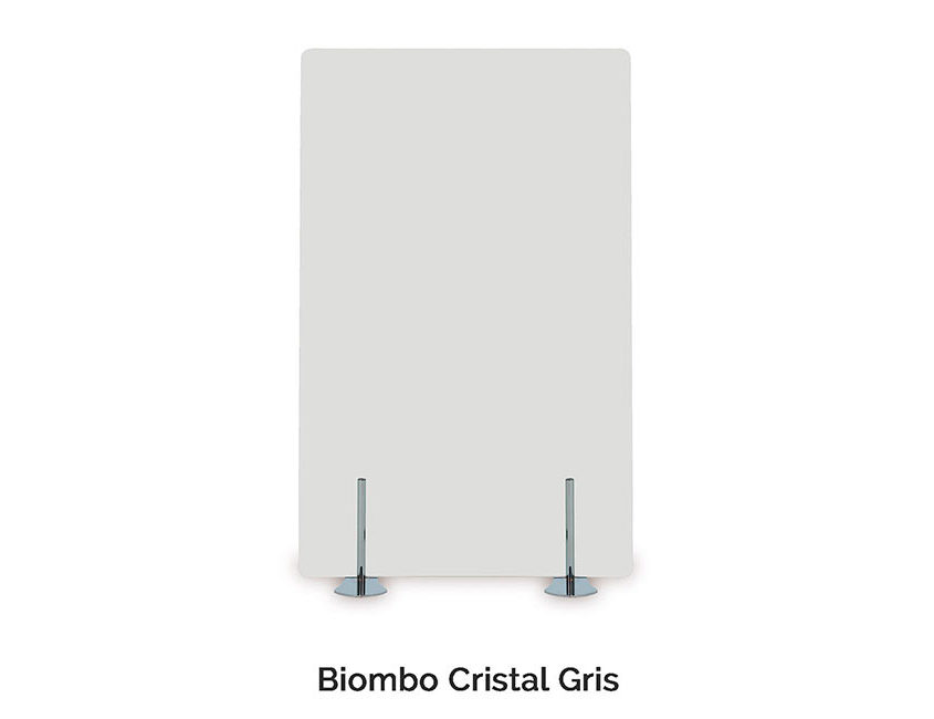 Biombo Berón Cristal Gris