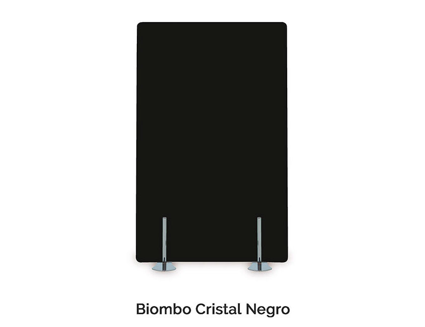 Biombo Berón Cristal Negro
