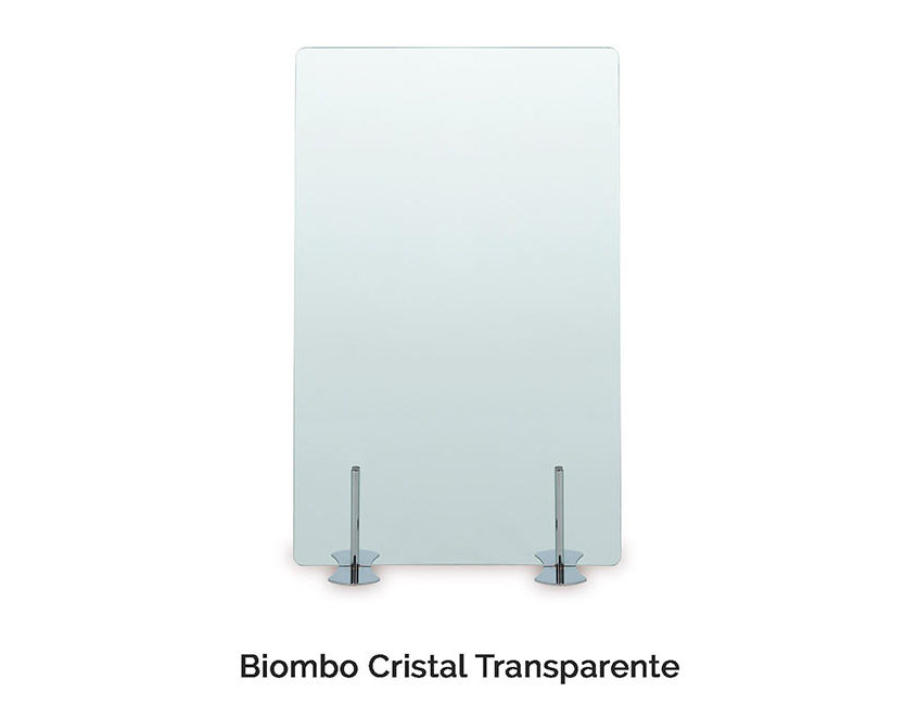 Biombo Berón Cristal Transparente