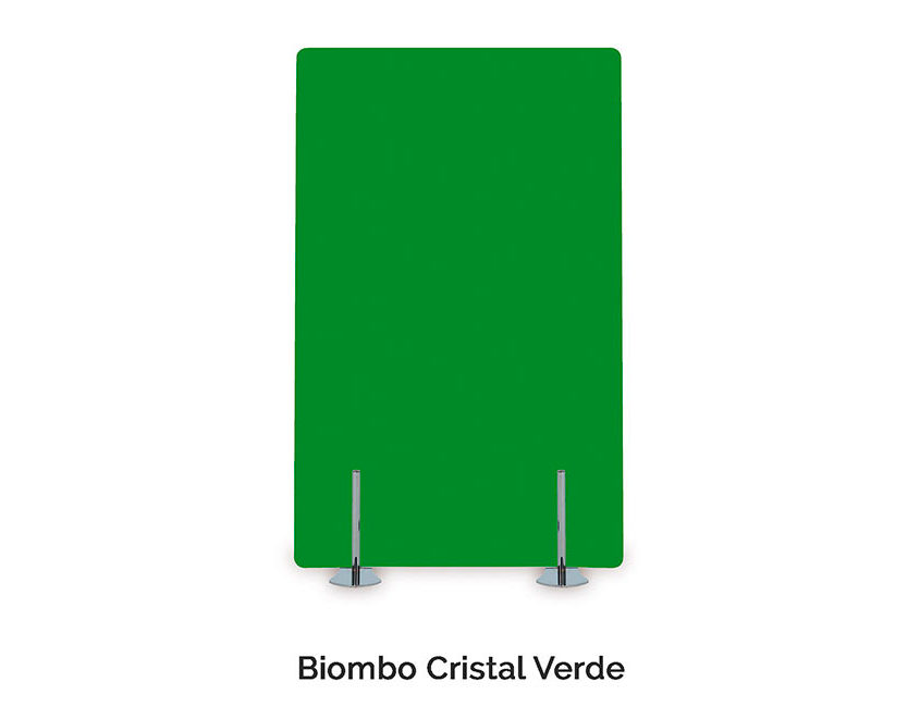 Biombo Berón Cristal Verde